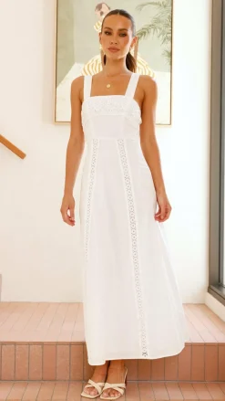 LILYWHYT Dresses|Maxi^Takala Maxi Dress - Off White
