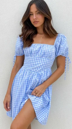 Alive Girl Sale Dresses^Takashi Mini Dress - Picnic Blue