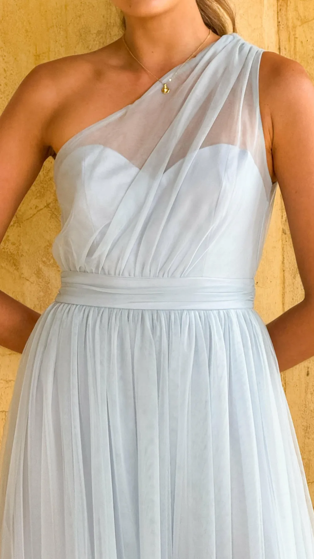LILYWHYT Dresses|Bridesmaid^Talissa Tulle Maxi Dress - Blue
