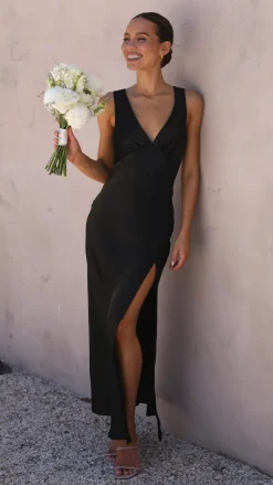 Alive Girl Je T'Aime|Dresses^Taylor Maxi Dress - Black