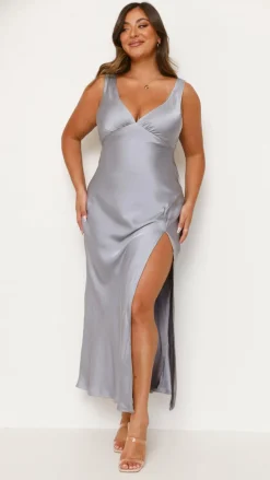 Alive Girl Sale Evening|Sale Dresses^Taylor Maxi Dress - Steel Blue