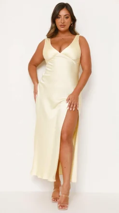 Alive Girl Je T'Aime|Dresses^Taylor Maxi Dress - Yellow