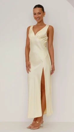 Alive Girl Je T'Aime|Dresses^Taylor Maxi Dress - Yellow