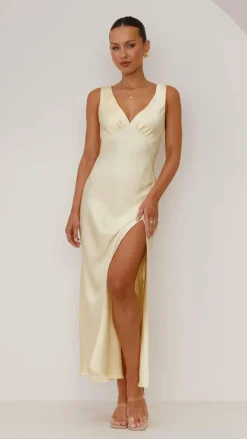 Alive Girl Je T'Aime|Dresses^Taylor Maxi Dress - Yellow