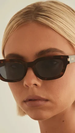 Banbe Sunglasses^The Deyn Sunglasses - Havana / Ink