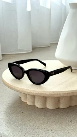 Banbe Sunglasses^The Sweeney Sunglasses - Black / Black