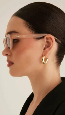 Banbe Sunglasses^The Winslet Sunglasses - Opal Beige / Champagne