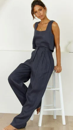 Fashion Allied Tops^Tillie Crop Top - Ink