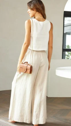 Fashion Allied Sets|Tops^Tillie Crop Top - White