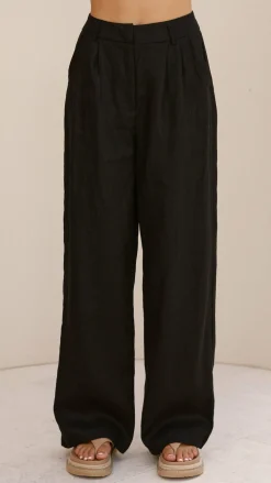 Fashion Allied Bottoms^Tillie Pants - Black