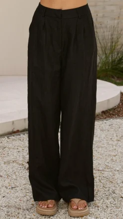Fashion Allied Bottoms^Tillie Pants - Black