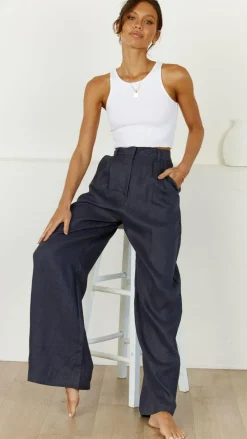 Fashion Allied Bottoms^Tillie Pants - Ink