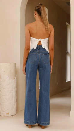 Alive Girl Sets|Tops^Tory Strapless Top - White