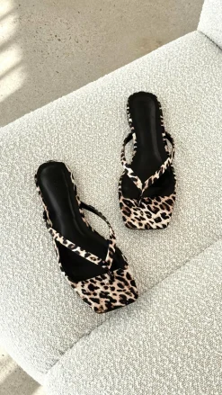 Billini Billini|Sandals & Slides^Tove Sandal - Leopard Satin