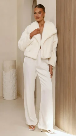 SASHA (BNE) Jackets|Outerwear^Tulum Crop Jacket - White