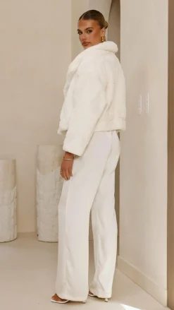 SASHA (BNE) Jackets|Outerwear^Tulum Crop Jacket - White