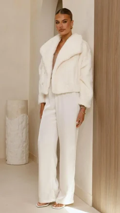 SASHA (BNE) Jackets|Outerwear^Tulum Crop Jacket - White