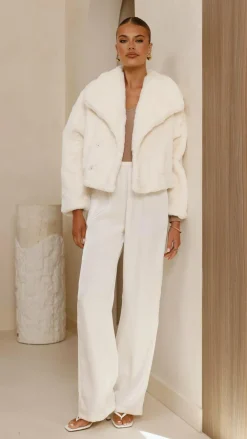 SASHA (BNE) Jackets|Outerwear^Tulum Crop Jacket - White