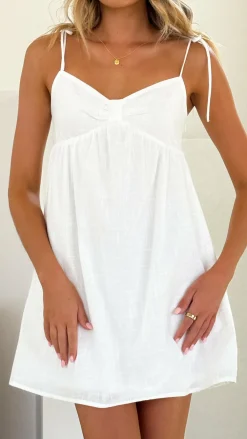 Luvalot Sale Dresses^Uzi Mini Dress - White