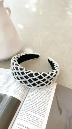 Morgan and Taylor Fascinators|Hair Accessories^Valencia Headband - Black