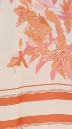 YH AND CO Sets|Bottoms^Valene Pants - Orange/White Print