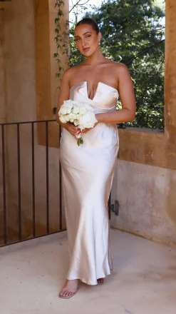 SASHA (BNE) Dresses|Bridesmaid^Valerie Maxi Dress - Champagne