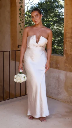 SASHA (BNE) Dresses|Bridesmaid^Valerie Maxi Dress - Champagne