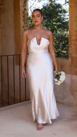 SASHA (BNE) Dresses|Bridesmaid^Valerie Maxi Dress - Champagne