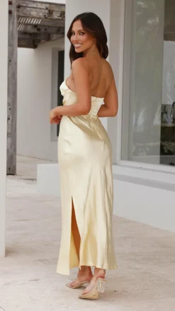 SASHA (BNE) Mon Cheri|Dresses^Valerie Maxi Dress - Yellow