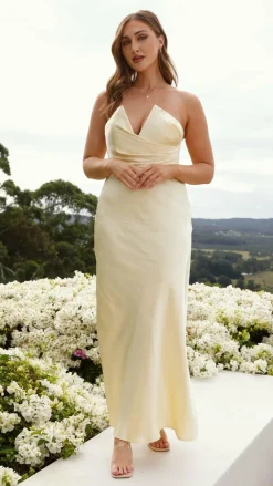 SASHA (BNE) Mon Cheri|Dresses^Valerie Maxi Dress - Yellow