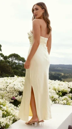 SASHA (BNE) Mon Cheri|Dresses^Valerie Maxi Dress - Yellow