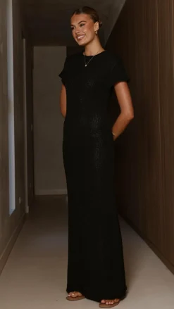 Fashion Allied Knit Dresses|Knitwear^Valise Maxi Dress - Black