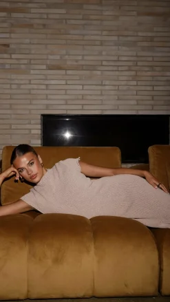 Fashion Allied Knit Dresses|Knitwear^Valise Maxi Dress - Mocha