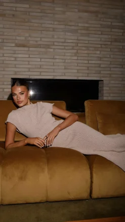Fashion Allied Knit Dresses|Knitwear^Valise Maxi Dress - Mocha