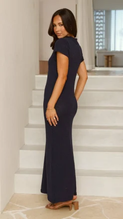 Fashion Allied Knit Dresses|Knitwear^Valise Maxi Dress - Navy