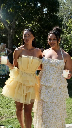 LILYWHYT Sale Dresses^Vallerina Mini Dress - Yellow