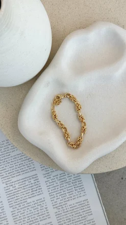Angel Whisper Bracelets|Je T'Aime^Varvara Bracelet - Gold
