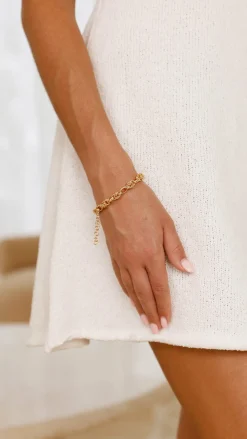 Angel Whisper Bracelets|Je T'Aime^Varvara Bracelet - Gold