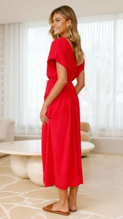Fashion Allied Sale Dresses^Velia Maxi Dress - Red