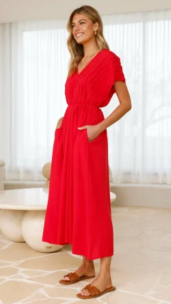 Fashion Allied Sale Dresses^Velia Maxi Dress - Red