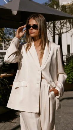 SASHA (BNE) Jackets|Blazers^Verity Blazer - Ivory