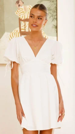 LILYWHYT Sale Dresses^Verve Mini Dress - White