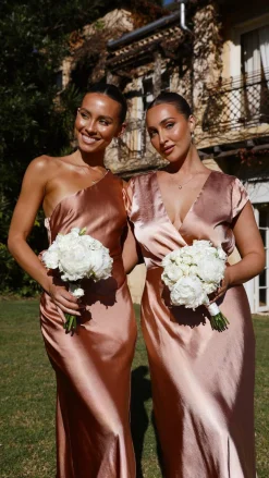 LILYWHYT Sale Evening|Sale Dresses^Victoria Maxi Dress - Clay