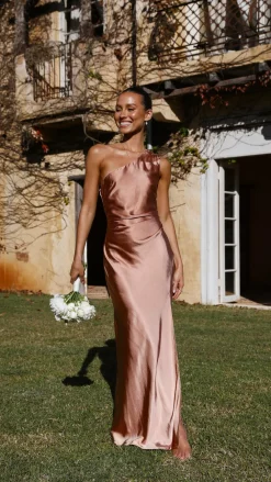 LILYWHYT Sale Evening|Sale Dresses^Victoria Maxi Dress - Clay