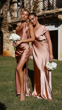 LILYWHYT Sale Evening|Sale Dresses^Victoria Maxi Dress - Clay