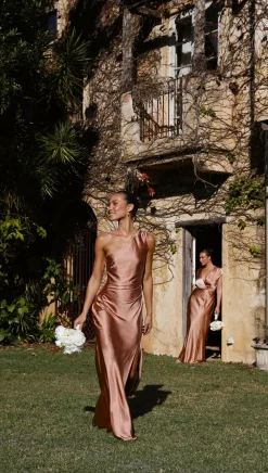 LILYWHYT Sale Evening|Sale Dresses^Victoria Maxi Dress - Clay