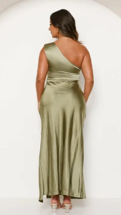 LILYWHYT Mon Cheri|Dresses^Victoria Maxi Dress - Olive