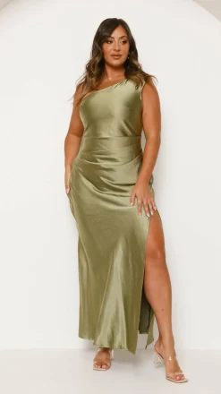 LILYWHYT Mon Cheri|Dresses^Victoria Maxi Dress - Olive