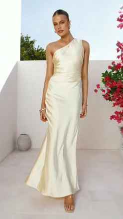 LILYWHYT Mon Cheri|Dresses^Victoria Maxi Dress - Yellow