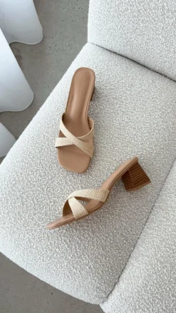 Billini Billini|Heels^Wila Heel - Natural Raffia